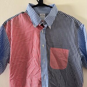 Brooks Brothers Short Sleeve Casual Button Down